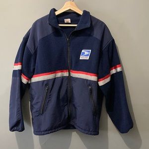 usps fleece reflective jacket